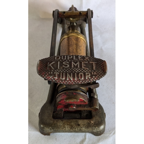 1769 - Duplex Kismet - Junior Foot Pump In Original Wooden Box