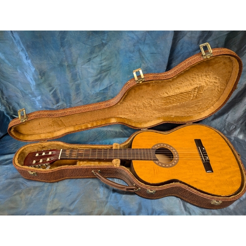 193 - An Classic Guitar And Hard Case