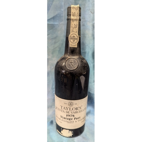 117B - A 1978 Bottle Of Taylors Quinta De Vargellis Vintage Port