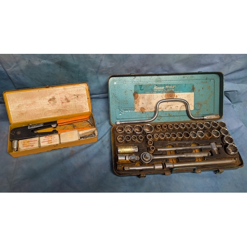 1784 - Kamasa Socket Set & Spiralux Rivet Gun