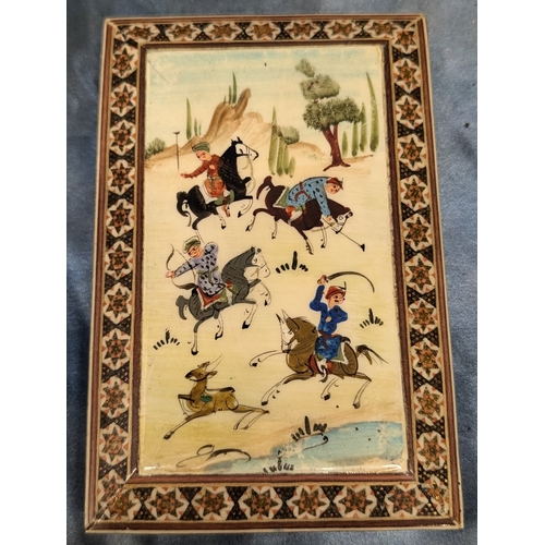 401 - Persian Khatam Box - 19 x 10 x 5cm