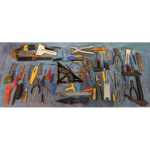 1788 - Selection Of Mixed Hand Tools And A Bosch Drill