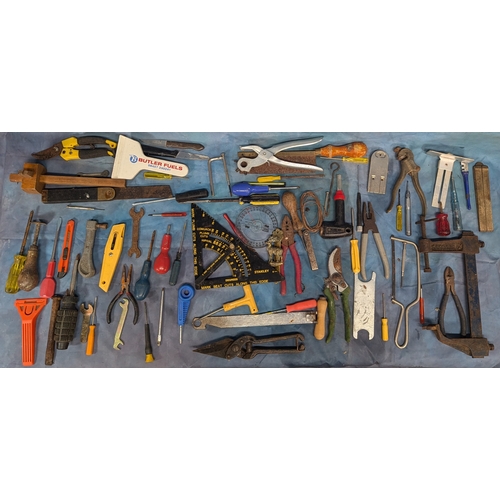 1788 - Selection Of Mixed Hand Tools And A Bosch Drill