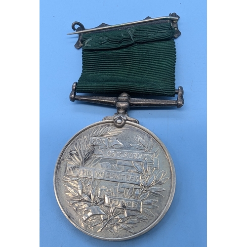 240D - An Edward VI Long Service In The Volunteer Force Medal Awarded To 2254 Sergeant R Mellis 1st Lanarks... 