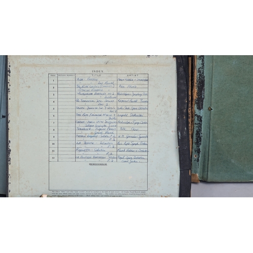 1342 - 9 Folders Of Mixed Gramophone Records