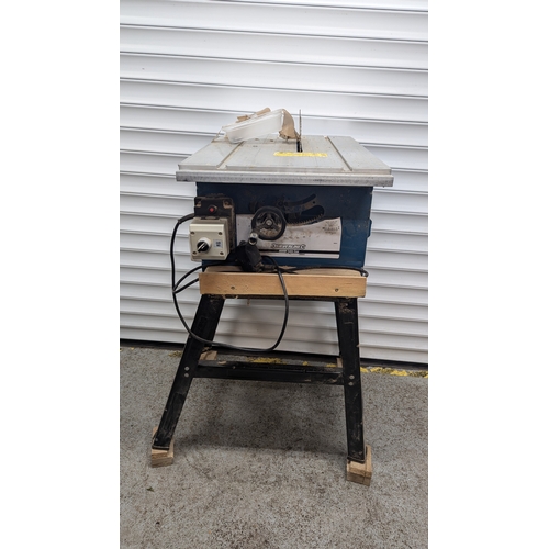 1787 - Electric Table Saw On Stand