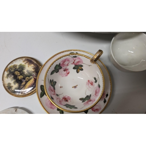 112 - A Collection of Antique Chinaware including 2 x Large Dishes ( with hairline cracks), Japanese Porce... 