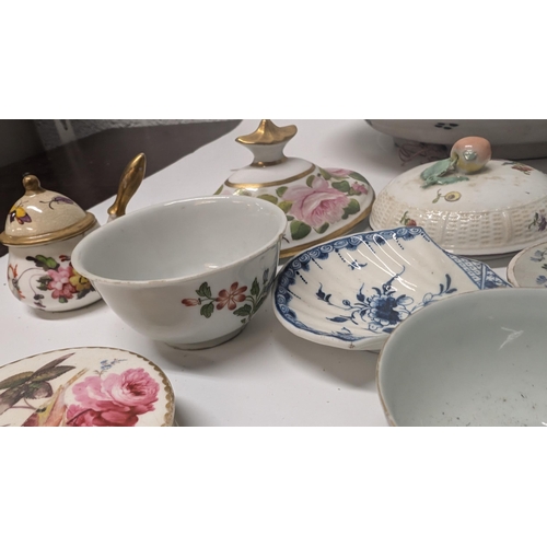 112 - A Collection of Antique Chinaware including 2 x Large Dishes ( with hairline cracks), Japanese Porce... 