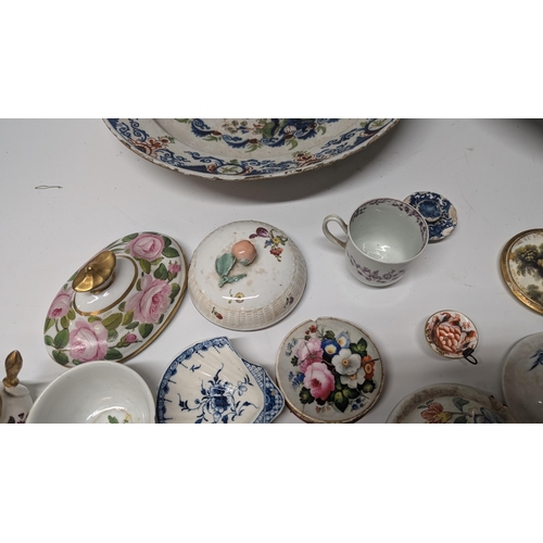 112 - A Collection of Antique Chinaware including 2 x Large Dishes ( with hairline cracks), Japanese Porce... 