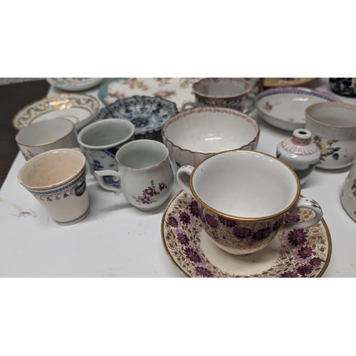 116 - A Large Selection of Antique 18th and 19th China and Porcelain.  Property of a Gentleman