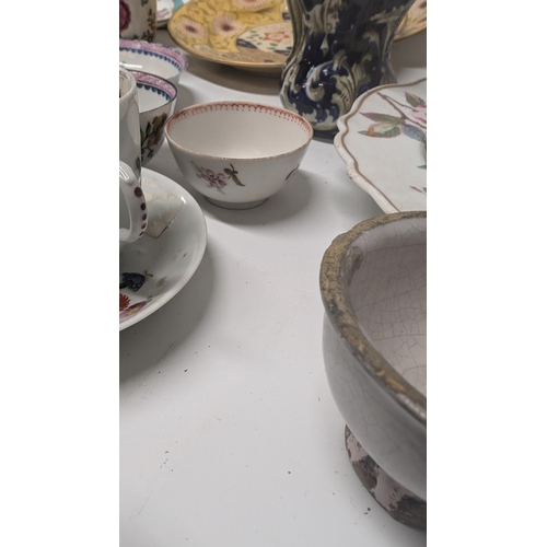 116 - A Large Selection of Antique 18th and 19th China and Porcelain.  Property of a Gentleman