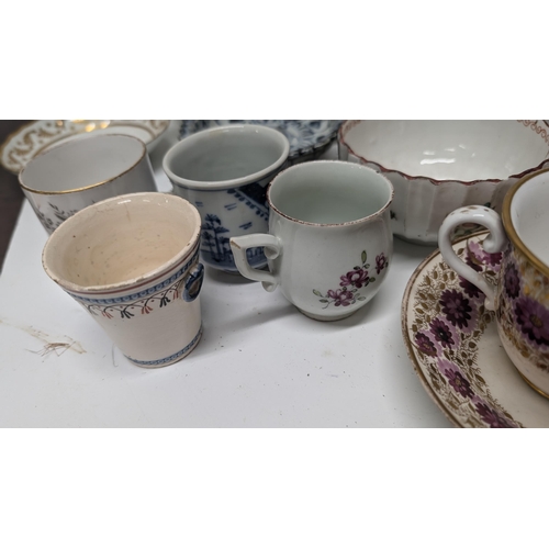 116 - A Large Selection of Antique 18th and 19th China and Porcelain.  Property of a Gentleman