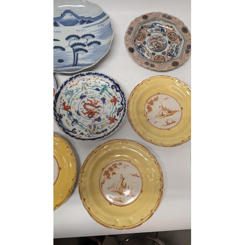 117 - A Collection of Antique Chinese and Japanese Plates x 12.  Property of a Gentleman