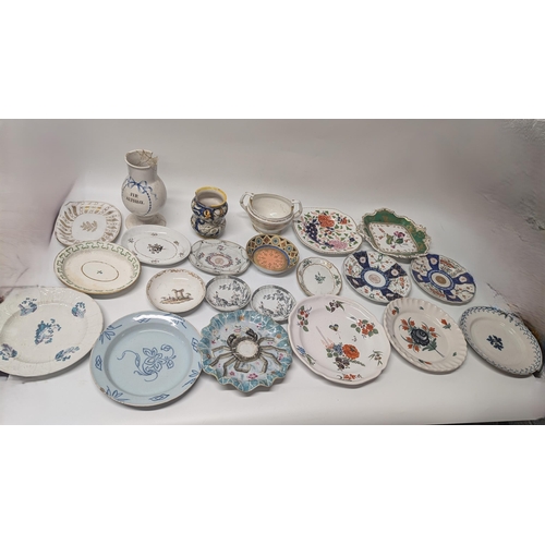 123 - A Collection of Antique China inc. Coalport Cabinet Plate, Royal Worcester, Japanese and more. Prope... 