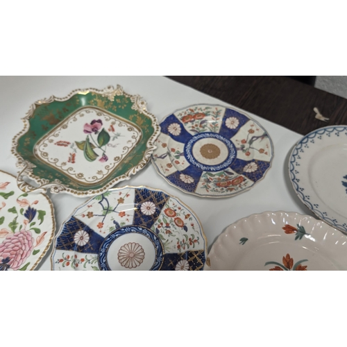 123 - A Collection of Antique China inc. Coalport Cabinet Plate, Royal Worcester, Japanese and more. Prope... 