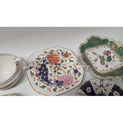 123 - A Collection of Antique China inc. Coalport Cabinet Plate, Royal Worcester, Japanese and more. Prope... 