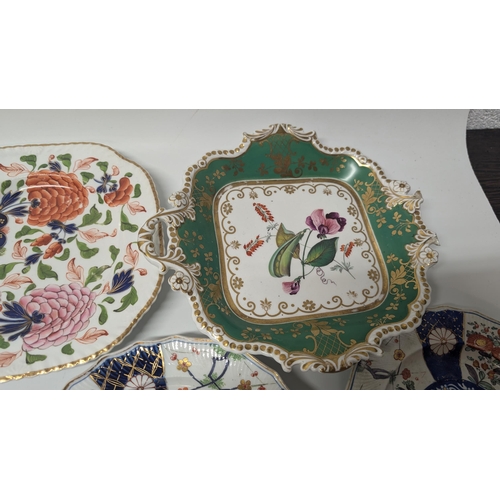 123 - A Collection of Antique China inc. Coalport Cabinet Plate, Royal Worcester, Japanese and more. Prope... 