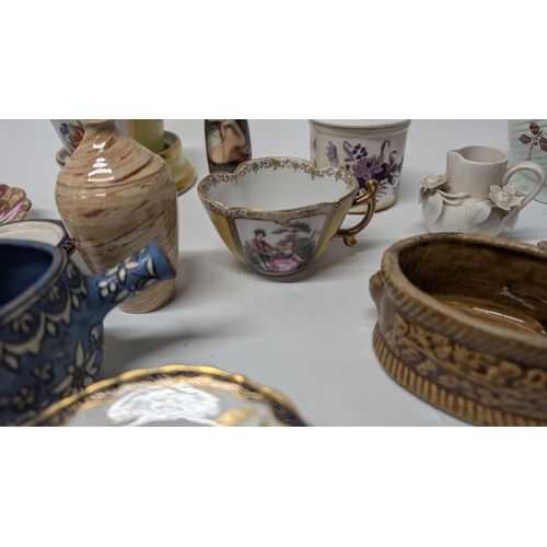 133 - A Selection of Antique China Circa 18th and 19th Century including pin dishes, rice pots, wine poure... 