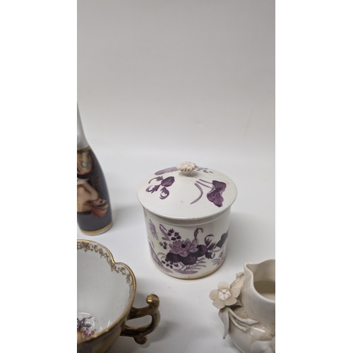 133 - A Selection of Antique China Circa 18th and 19th Century including pin dishes, rice pots, wine poure... 