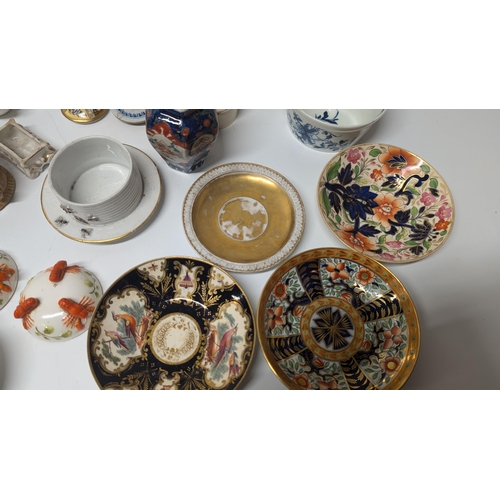 133 - A Selection of Antique China Circa 18th and 19th Century including pin dishes, rice pots, wine poure... 