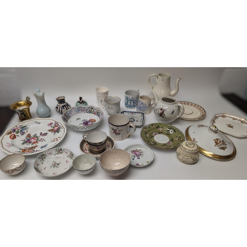 138 - Selection of Antique Chinaware including Spode, Coronation China, Dishes, Teapots, Coffee Pot, Latti... 