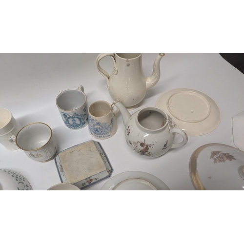 138 - Selection of Antique Chinaware including Spode, Coronation China, Dishes, Teapots, Coffee Pot, Latti... 