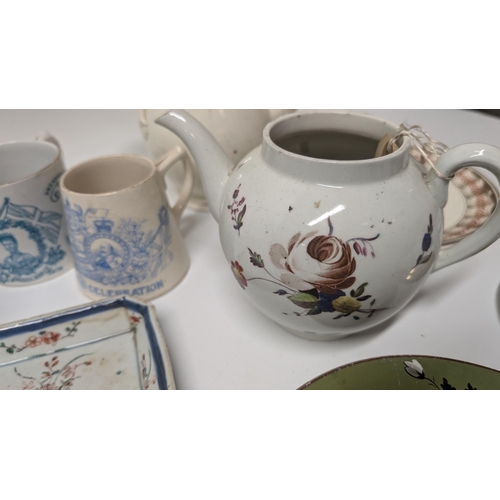 138 - Selection of Antique Chinaware including Spode, Coronation China, Dishes, Teapots, Coffee Pot, Latti... 