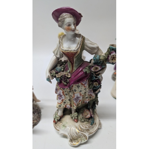 140 - Antique Figurines / Ornaments inc. 
- Early Derby Patch Period Diana Circa 1765
- Victorian Stafford... 