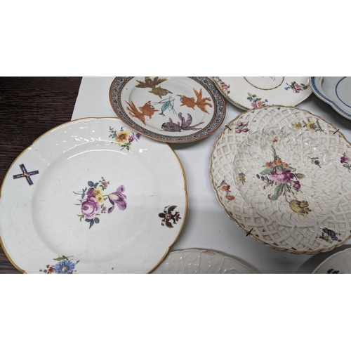 146 - A Collection of Antique Plates - early 19th Century and  more. Property of a Gentleman