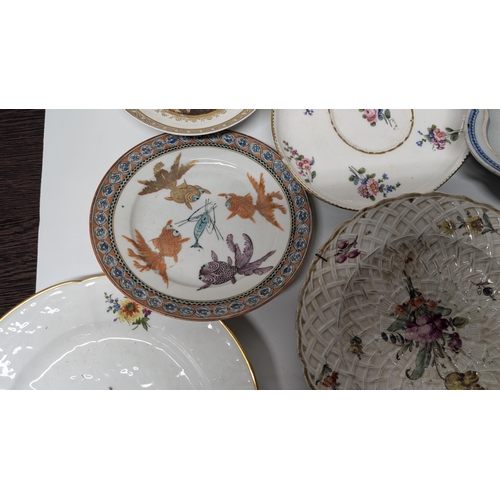 146 - A Collection of Antique Plates - early 19th Century and  more. Property of a Gentleman