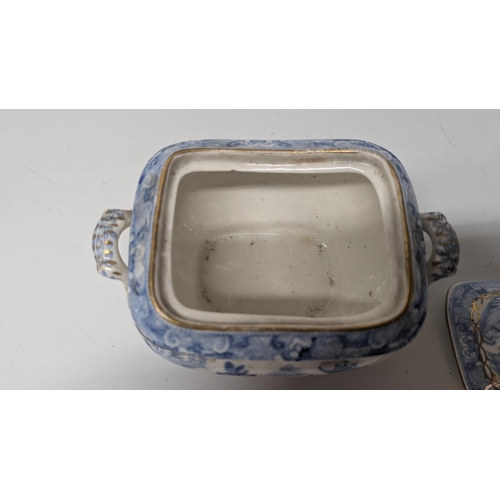 158 - Antique Chinese and Japanese Exportware inc.  Rare Temple Design Hot Water Heated Nankin 18th Centur... 