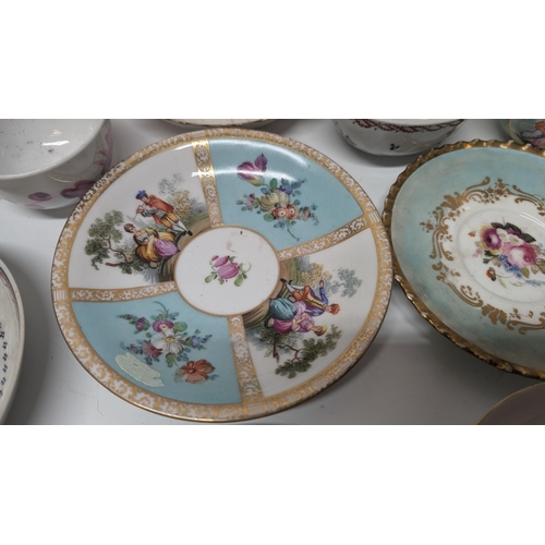 164 - A Quantity of Antique China and Porcelain including Meissen, Dresden inc. an Antique 19th Century Gi... 