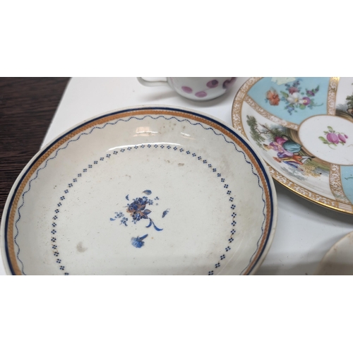 164 - A Quantity of Antique China and Porcelain including Meissen, Dresden inc. an Antique 19th Century Gi... 