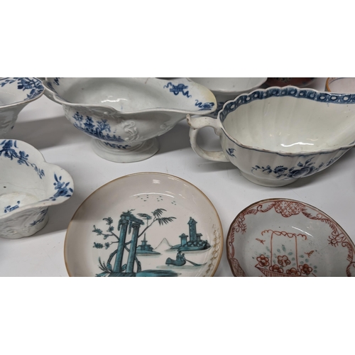 166 - A Quantity of Antique Chinese and Japanese Exportware inc. 
- 18th Century Porcelain Kakiemon Dish
-... 