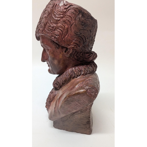 169 - 19th Century Terracotta Bust of Vousso 20cm Tall, 12cm Width. Property of a Gentleman