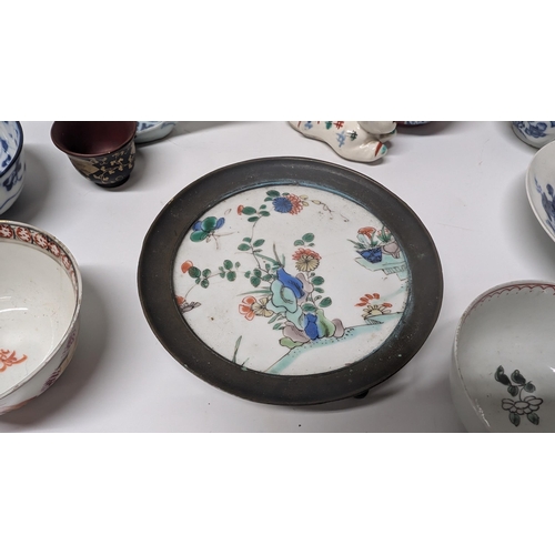 172 - A Collection of 18th and 19th Century Chinese and Japanese Exportware inc. Meissen, Hand Painted Dis... 