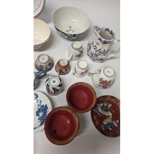 172 - A Collection of 18th and 19th Century Chinese and Japanese Exportware inc. Meissen, Hand Painted Dis... 