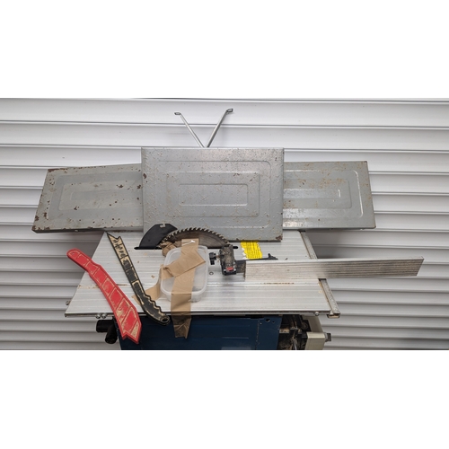 1787 - Electric Table Saw On Stand