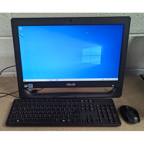 1264B - An Asus All In One PC, Keyboard and a Cordless Mouse. 4gb Ram , 480hb Hard Drive