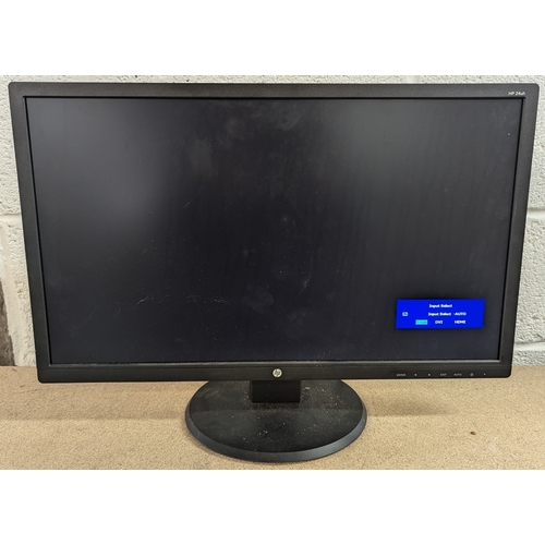 1267 - An HP 24 Inch Monitor