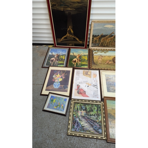 1297 - 15 x Painting and Prints