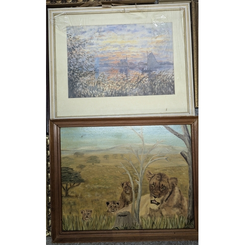 1297 - 15 x Painting and Prints