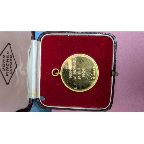 25 - The O.B.E, 9ct Gold Nigerian Port Authority Medallion, National Planning Committee For Independence ... 