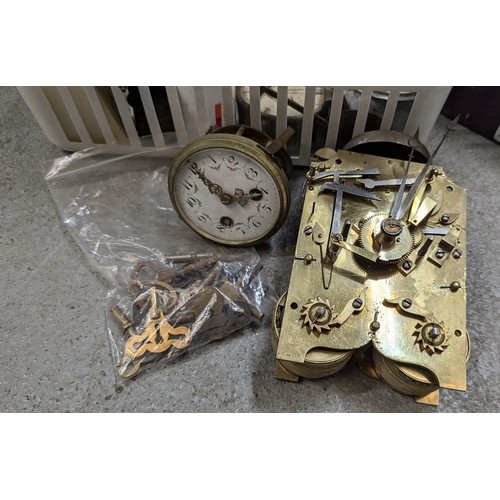 321 - An Assortment Of Clocks And Clock Parts