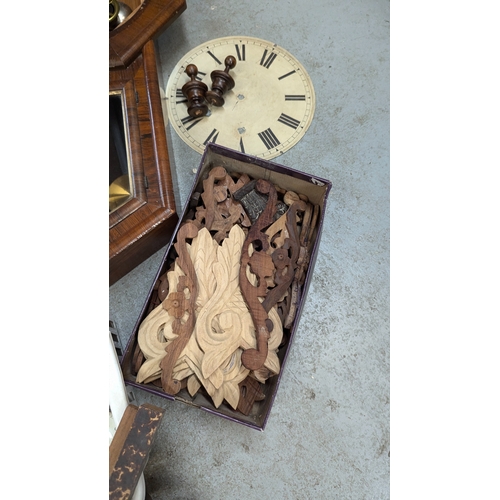 321 - An Assortment Of Clocks And Clock Parts