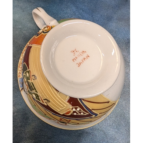 473 - Japanese Hand Painted Tea Service