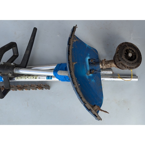 1362 - Hyundai Petrol Multi-Tool - Including Strimmer, Chainsaw  And Hedge Cutter