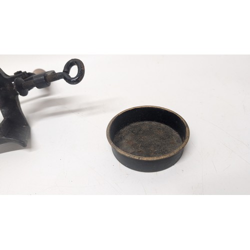 734 - Heavy Cast Metal Spong & Co Coffee Mill no.2