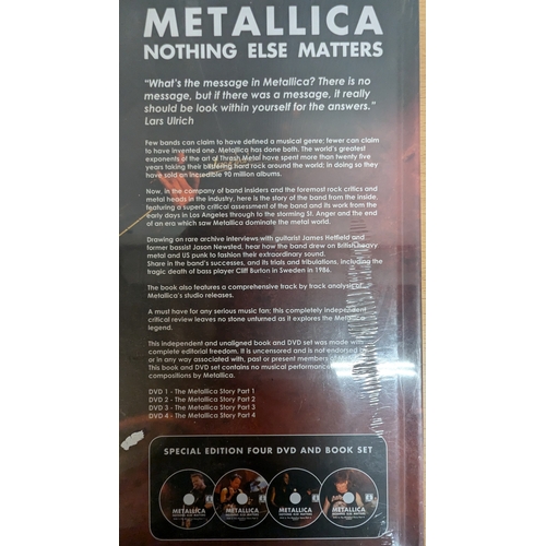 781B - Metallica Nothing Else Matters Special Edition 4 DVD Box Set - Sealed