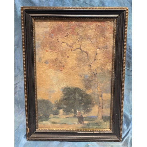 566 - An Antique Watercolour Of A Tree By M. T. Wyle - 1903 - 33 x 46cm